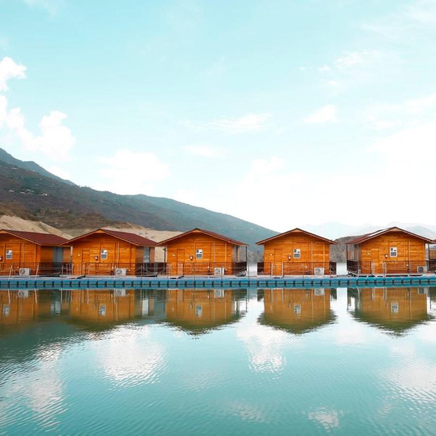 Le Roi Floating Huts & Eco Rooms Tehri New Tehri Exterior foto