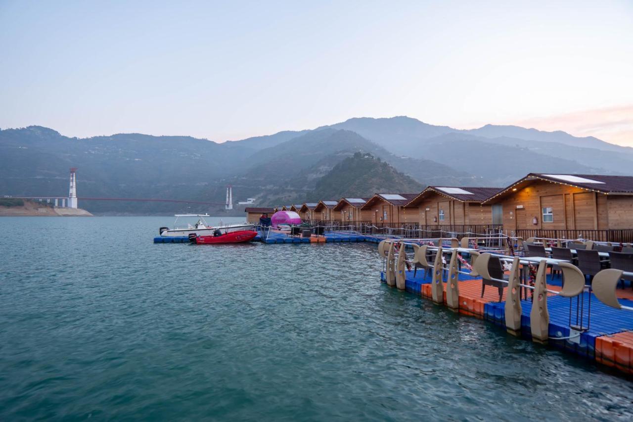 Le Roi Floating Huts & Eco Rooms Tehri New Tehri Exterior foto